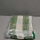 GLAMBURG Cotton Buffalo Check Plaid Rug, 22x34, Green White, Farmhouse, Kitchen Bathroom Outdoor Porch Laundry Living Room, Washable, Handwoven, Reversible, Anti-Fatigue, Water Repellent