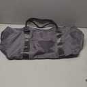 Travel Duffle Bag, Weekender Travel Bag Men Small Gym Bag for Women, Hospital Bag for Labor and Delivery, Overnight Bag Luggage Bag with Trolley Sleeve, Airplane Travel Essentials for Flying(Grey)