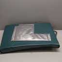 Heated Cat House for Outside,Dual Camera Mounts,100% Weatherproof & Extremely Insulated,Elevated Feral Cat Shelter with Escape Door,Waterproof Eaves for Outdoor Stray Barn Cat(Dark Green,M) (23.6"L x 16.5"W x 18.5"H)