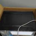 GE Countertop Microwave Oven, Compact 0.9 Cubic Ft., 900-watt Capacity, 7 Auto Cooking Settings, Child-Lock Technology, Kitchen Essentials for The Countertop, Dorm Room or Apartment, Stainless Steel