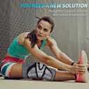 NEENCA Knee Brace for Knee Pain Relief, Medical Knee Support with Patella Pad & Side Stabilizers, Compression Knee Sleeve for Meniscus Tear, ACL, Arthritis, Joint Pain, Runner, Sport- FSA/HSA APPROVED (Large, Black-Gray)