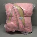 Pink Fluffy 4x6 Area Rugs for Bedroom Girls, Soft Washable Fuzzy Furry Shag Rug for Kids Room, Nursery, Dorm Decor, Cute Plush Carpet for Baby Toddler