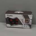 Papillon Shiatsu Back and Neck Massager with Heat, Deep Tissue Kneading,Electric Massage Pillow for Back,Shoulders,Legs,Foot,Body Muscle Pain Relief,Use at Home,Car,Office (Gray)