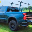 Truck Bed Extender Exclusive for 2019-2025 Chevrolet Silverado & GMC Sierra 1500; 2020-2025 Chevrolet Silverado & GMC Sierra 2500 HD/3500 HD|Equipped with Dedicated Brackets,Easy Installation