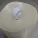 Homemory 10" x 4" Large Waterproof Outdoor Flameless Candles with Remote Control and Timer, Battery Operated Flickering LED Pillar Candles for Outdoor Larterns, Porch, Long Lasting, Set of 2 (Ivory White)