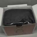 NCVI Breastmilk Cooler Bag with 2 Ice Pack, Breast Pump Bag with Cooler Fits 6 Bottles, Double Layer Breast Milk Travel Bag Baby Bottle, for Travel, Nursing Mom Daycare, Work, Picnic (Black)