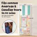 Fresh Market Doorway Kids Playhouse with Drawstring Bag, Cotton Canvas Kid Play House - Fits Most Doors - 30 Seconds to Set Up or Put Away