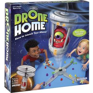 Drone Home -- First Ever Game With a Real, Flying Drone -- Great, Family Fun! -- For 2-4 Players -- Ages 8+