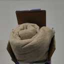 MIULEE Pack of 2 Beige Throw Pillow Covers 20x20 Inch Soft Chenille Pillow Covers for Sofa Living Room Couch Solid Dyed Cases