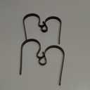 Christmas Stocking Holders for Mantle Set 4,Lightweight Stocking Holder No-slip Stocking Hangers for Mantel Fireplace,Adjustable Mantel Stocking Hooks (Bronze-4 Pack)