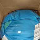 SwimWays Spring Float Premium Recliner Pool Lounger, Inflatable Pool Floats Adult with Fast Inflation for Ages 15 & Up, Sky Blue