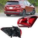 LED Tail Light Compatible with 2022 2023 2024 Chevy Equinox Outer Taillight Rear Brake Turn Signal Reversing Stop Lamp Assembly Replace OEM#85132584 GM2805153 Right Passenger Side
