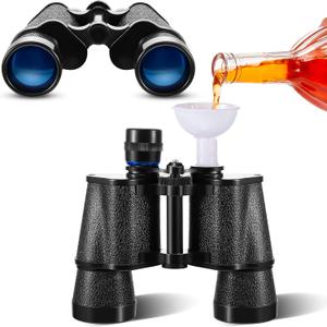 2 Sets Binocular Flask for Liquor - Secret Flask for Women & Men, Fun for Games & Events