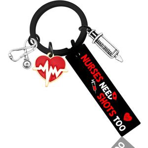 Nurse Keychain Nurses Week Nurse Graduation Gift for Women Graduation Christmas Mothers Day Appreciation Gifts for Nurses Practitioner Female Rn Nicu Nursing Accessories for Work