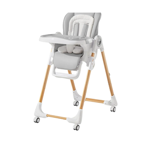 Mallify Convertible High Chairs for Babies and Toddlers, Height Adjustable Baby High Chair, High Chair with Removable Tray, Adjustable Backrest, Portable Baby Dinning Chair with Lockable Wheels