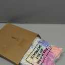 12 Pcs Travel Size Loofah Individually Wrapped, Small Shower Puff Bath Sponge Pouf Ball Bulk Mesh Bath Puff Mini Loofah Sponge with Case Bulk for Shower Care (25g,Colorful)