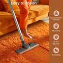 Ophanie Orange Fall Rugs for Bedroom Living Room, Fluffy Fuzzy Furry Carpet, Plush Soft Shaggy Bedside Indoor Floor 4x6 Area Rug for Kids Girls Boys Baby Teen Dorm Nursery Home Decor Aesthetic