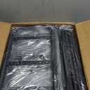 STORAGE MANIAC 10-Tier Expandable Shoe Rack, 44 Pairs Tall Vertical Shoe Rack, Heavy-Duty Metal Adjustable Shoes Organizer for Closet, Entryway, Hallway, Garage, Front Door, Shoes Shelves, Black