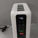 Dehumidifier for Home, Dehumidifiers for Bathroom, Bedroom, Living room, Closet with 68 OZ Water Tank, Moisture Absorbers, Auto Shut Off, Auto Humidity Control, 7 Colors LED Light, White