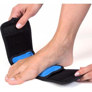NatraCure Cold Therapy Wrap (Regular) with 14" Strap - 2 Pack - Small Reusable Gel Ice Pack Compress for Injuries and Pain Relief, Hand, Arch of Foot, Wrist, Elbow, Arthritis, Neuropathy - 715 CAT2PK