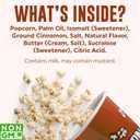 POPFULLY Cinnamon Toast Microwave Popcorn, Fully Pops - Sweet & Crunchy, Ideal for Movie Time Snacking - 3-Pack (EXP 12/25/26)