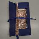 Small Scarf With Fashionable Sequins For Decoration (Tassel Rose Gold)