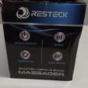 RESTECK Massagers for Neck and Back with Heat - Deep Tissue 3D Kneading Pillow, Electric Shiatsu Shoulder Massage, Foot, Legs,Body - Relieve Muscle Pain - Office, Home & Car (Black/Grey)