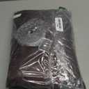 Magnetic Thermal Insulated Door Curtain, Thermal Door Cover 32'' 38'' 40'' 46'' 56'' 62'' 68'' 72'' 78'' Folding Doors Insulation Cover, Window Insulated Kit for Winter(Brown,120×160)