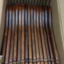 JS HANGER Wooden Hangers 30 Pack, Retro Wood Suit Hangers with Non Slip Shoulder Grooves, Clothes Hangers for Coats, Shirts, Jackets, Pants, Suits