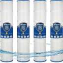 Yoojequa® CCP520 Pool Filter Cartridge Compatible with C-7472, Clean and Clear Plus 520, PCC130, R173578, 178585, 817-0143, FC-1978, FC-6475, 160332, 4 x 125 Sq. Ft Pool Filter Cartridge, 4 Pack