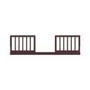 Storkcraft & Graco Toddler Safety Guardrail Kit with Dowels (Espresso) – GREENGUARD Gold Certified, Converts Compatible Storkcraft & Graco Crib to Toddler Bed, Kit Includes 2 Toddler Guardrails