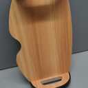 StrongTek Ergonomic Wood Foot Rest for Enhanced Circulation & Comfort, 350lbs Capacity, Rocker Balance Board for Standing Desks, Non-Slip, No Assembly, 18" Wide - Ideal for Office/Home