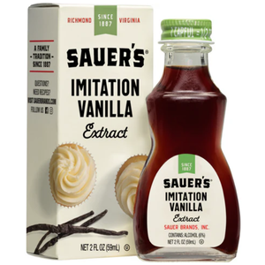 Sauer's Imitation Vanilla Extract 2oz (59 mL)