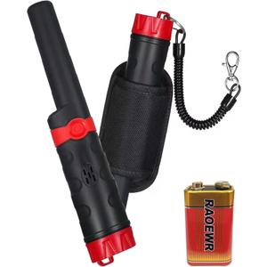 Metal Detector Waterproof Pinpointer 360 IP68 Metal Detector Wand for Adults & Kids Handheld Metal Detector Gold Tester Pen Search Treasure