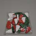 Kigley 30 Pcs Mini Christmas Tree Place Card Holders Wooden Xmas Table Number Holder Wood Table Sign Picture Stand for Christmas Winter Holiday Office Wedding Decor Party Favors