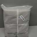 MooMee Bedding Duvet Cover Set 100% Washed Cotton Linen Like Textured Breathable Durable Soft Comfy (Heathered Cream Grey, Palatial King/ Oversized King 120"x98")