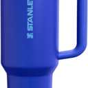 STANLEY Quencher ProTour Flip Straw Tumbler with Leakproof Lid | Built-In Straw & Handle | Cupholder Compatible for Travel | Insulated Stainless Steel Cup | BPA-Free (40 Ounces, Cobalt)