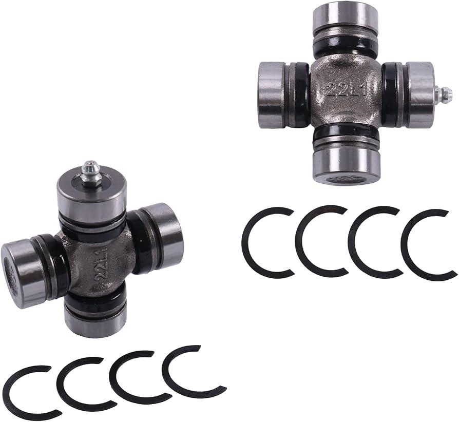 WQSING 2X Rear Front Propeller Drive Shaft U-Joint 49050-1060 Compatible with Kawasaki Mule 2500 2510 2520 3000 3010 4000 4010 Trans Teryx4 750 800 49050-0034 49050-0023 Universal Joint Spider (1)