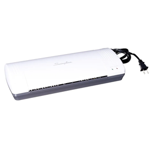 Swingline Laminator, Thermal, Inspire Plus Lamination Machine, 9" Max Width, Quick Warm-Up, Includes Laminating Pouches, White/Gray