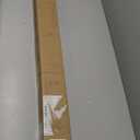 Heavy Duty Curtain Rods,1 1/4" Large Diameter Premium Nonadjustable Curtain Rod,54in/4.5ft Custom Window Treatment Rods with Durable Aluminum Brackets and End Caps,Brushed Nickel Finish