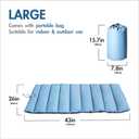 CHEERHUNTING Outdoor Dog Bed, Waterproof, Washable, Large Size, Durable, Water Resistant, Portable and Camping Travel Pet Mat