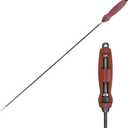 Tipton Deluxe Cleaning Rods .17 Cal, 26" with Multiple Caliber Sizes and Lengths, Carbon Fiber Shaft and Hanging Hole for Cleaning, Maintenance and Gunsmithing