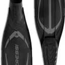 Cressi Adult Snorkeling Full Foot Pocket Fins Made with Advanced Technology - Pluma: Made in Italy, US Man 8-9 | US Lady 9-10
