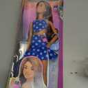 Barbie Fashionistas Doll #242, Doll with Type 1 Diabetes Wearing Polka Dot Outfit and Accessories, in Partnership with Breakthrough T1D