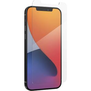 ZAGG Glass+ Screen Protector for iPhone 12/12 Pro - 3X Shatter Protection, Scratch Resistant, Oil-Resistant Surface, InvisibleShield, Easy to Install