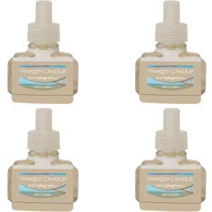Yankee Candle Sun and Sand ScentPlug Refill, 4-Pack