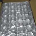 NPLUX 24 Count Cupcake Containers 10 Pack Cupcake Holders with Detachable Tall Dome Lids Clear Plastic Stackable Cupcake Boxes for 240 Cupcakes, BPA Free, Standard Size