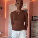 Sunzel Tight Long Sleeve Shirts for Women Slim Fit Tshirts Crew Neck Basic Tees Trendy Fitted Workout Going Out Tops (XS)