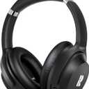 Bluetooth Headphones, Premium Active Noise Cancelling Wireless Headphones Over Ear, 50H Playtime, Hi-Res Audio, Deep Bass, Memory Foam Ear Cups for Travel, Home Office