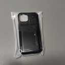 for iPhone 14 Case with Card Holder [Max 5 Cards] Heavy Duty Protective Shockproof Case Dual Layer Hidden Sliding Card Slot Wallet Case for iPhone 14 Phone Case Women&Men 6.1'' (Black)